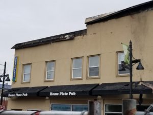 heritage building fire, heritage apartments, home plate pub, shane morey