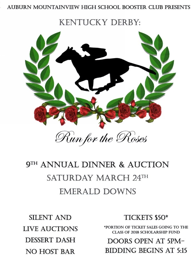 AMHS, Annual Auction, Race for the Roses,