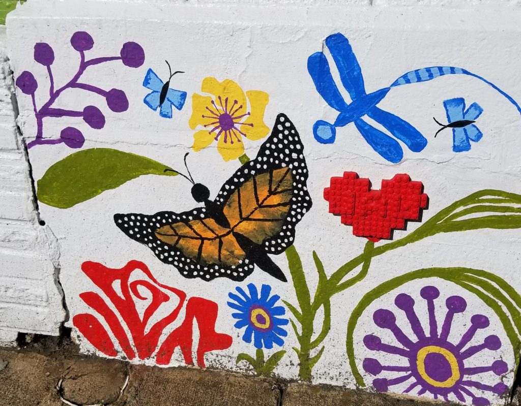 auburn hearts, street art, love is love, love your city, hearts of auburn, guerilla art, city of auburn