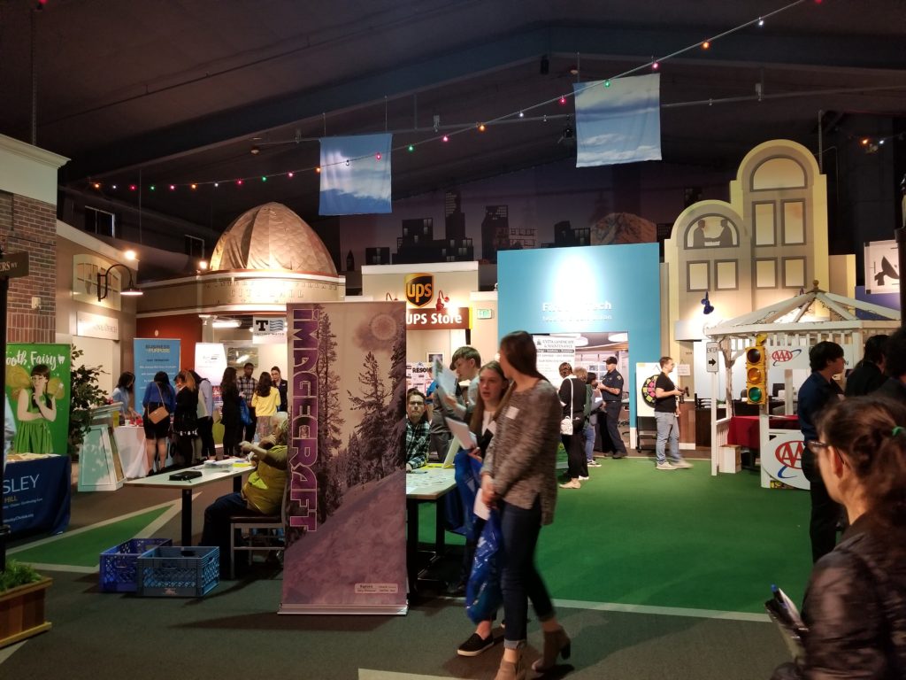 students, junior achievement center,