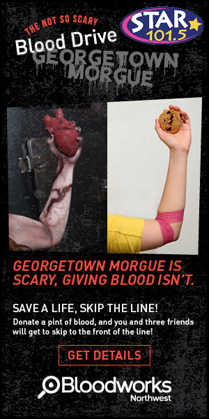 Georgetown Morgue, NW Bloodworks, Haunted House, Blood </p> <h4>Donation