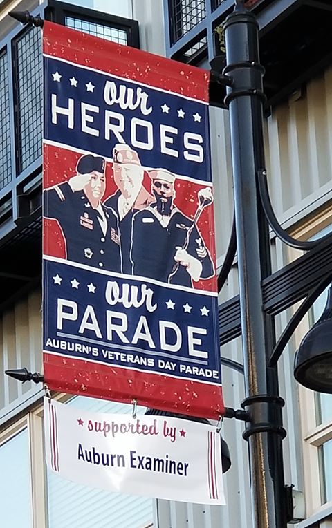 Auburn's Veterans Day Parade, 53rd Auburn's Veterans Day Parade, Veterans Day, Veterans Day Parade, Auburn Examiner