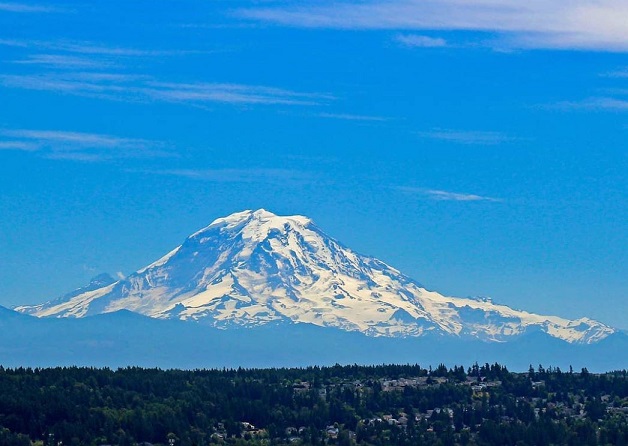 Mt. Rainier, Auburn Wa, City of Auburn, USGS, Volcano, Centennial Viewpoint Park, Nature Photography