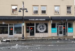 heritage building fire, #heritagebldgfire, vrfa, auburn, heritage building