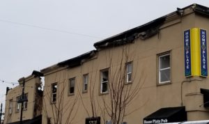 heritage building fire, #heritagebldgfire, vrfa, auburn, heritage building