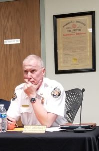 Chief Swearingen, Fire Chief, VRFA, Brent Swearingen