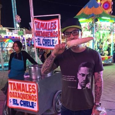 shaney morey, Mexico carnival, street food, giant corn on the cob, delicious food, fun in mexico