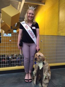 The Miss Auburn Scholarship Pageant, The Miss Auburn Scholarship Pageant, Auburn WA, Miss Auburn, Miss American, Miss Auburn Outstanding Teen, Miss American Talent, Talent competition, Opera Singer, Whitney Van Vleet, Miss Auburn 2018, Guiding Eyes For The Blinde, Guide Dogs for the blind, guide dog training