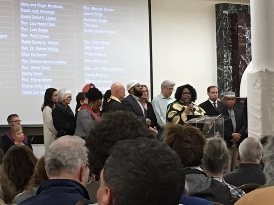 interfaith leaders, interfaith vigil and anti-Islamophobia teach-in, redmond mosque, MAPS