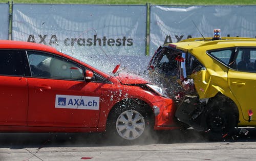 crash test, car accident