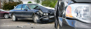 totaled car, car accident