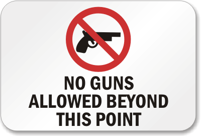 gun free zone