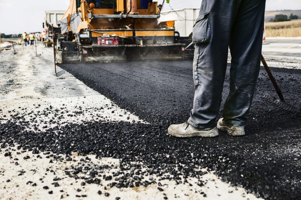 asphalt, road work, construction