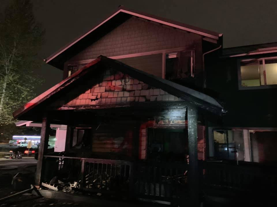 house fire, valley regional fire authoriry, auburn fire dept, auburn wa, residential fire,