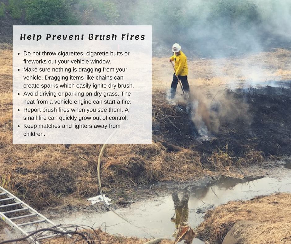 vrfa, valley regional fire authority, brush fire