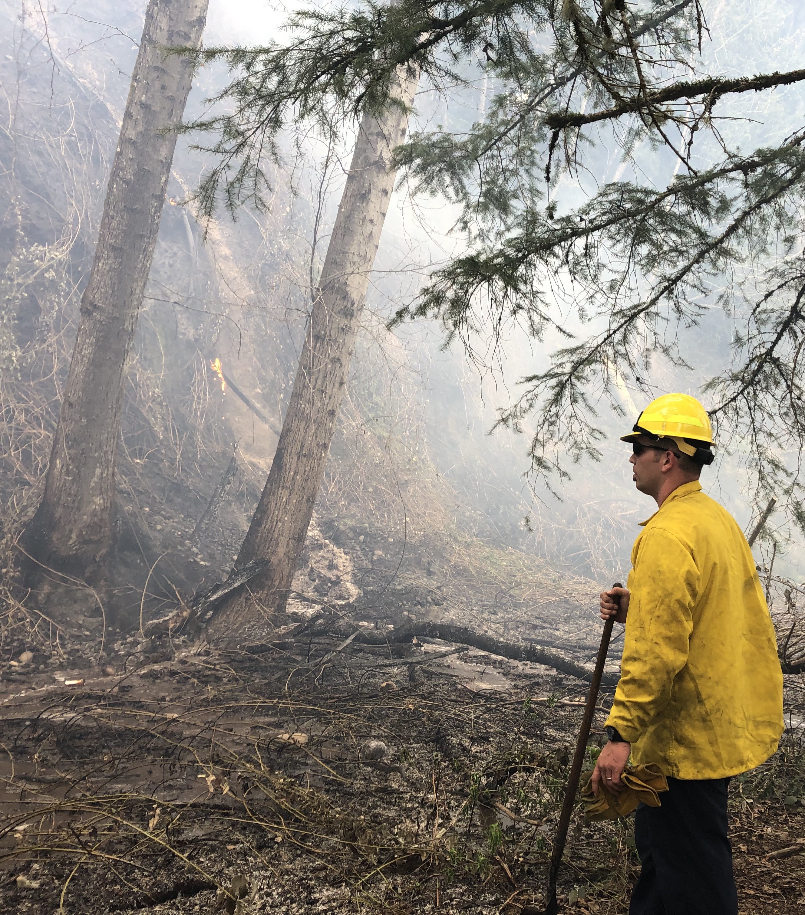 Vrfa, brush fire, firefighter, wild fire, white river