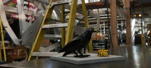 Peter Reiquam, Crow with Fries, City of Auburn, Auburn Wa, Auburn