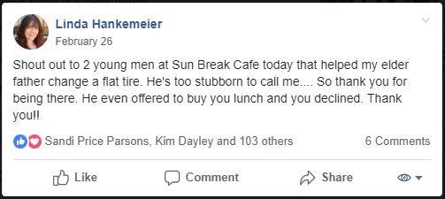 auburn wa, city of auburn, shout out, #auburnproud, sunbreak cafe