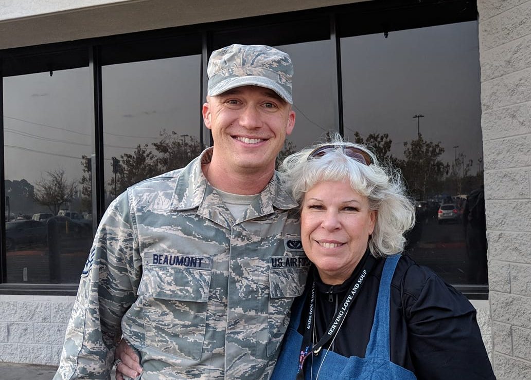 soup ladie, ginger Passarelli, oso landslide