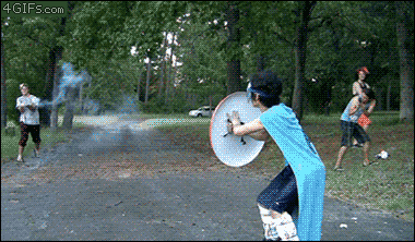 Firework gif, idiot with firework, Fourth of July, fireworks, blows up or goes up, apd, vrfa, firework display