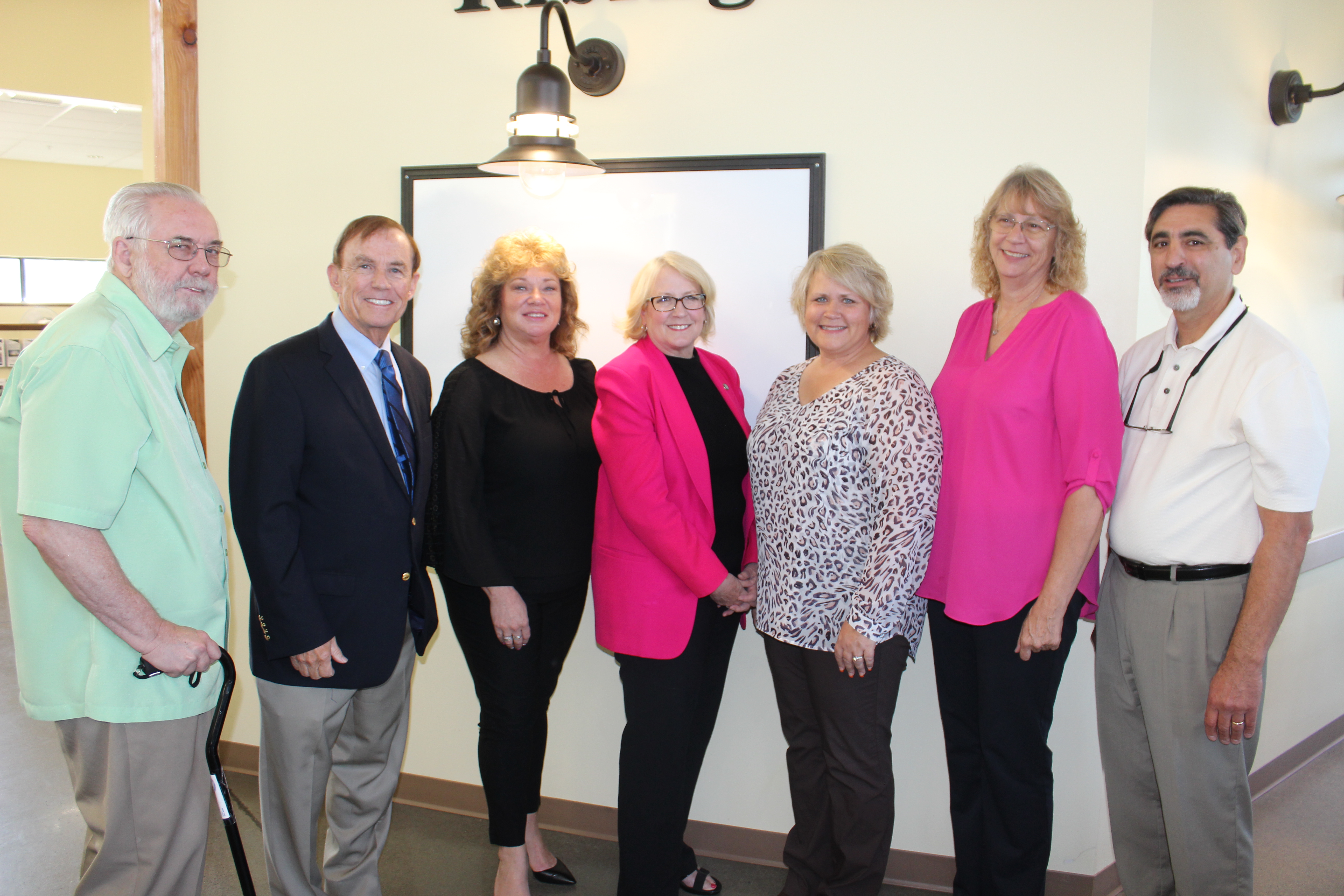 Algona Mayor Dave Hill, King County Councilmember Pete von Reichbauer, Auburn Mayor Nancy Backus, State Auditor Pat McCarthy, Pacific Mayor Leanne Guier, Enumclaw Mayor Jan Molinar, good eggs breakfast, state auditor, king county