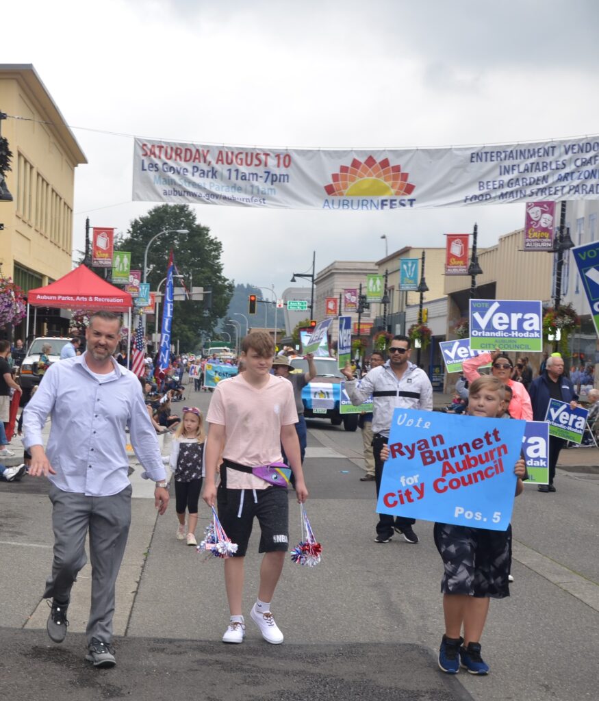 Ryan Burnett, Ryan Burnett Auburn Days Parade, Ryan Burnett Auburn Wa, Ryan Burnett Auburn City Council