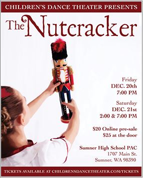 children's dance theater, nutcracker, auburn dance, auburn ballet, nutcracker ballet