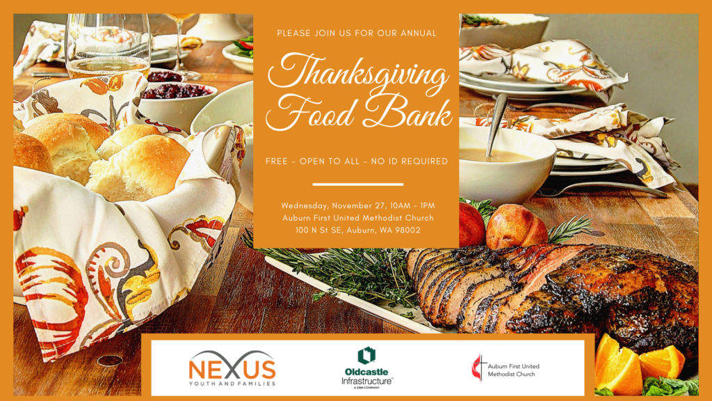 nexus youth and family, thanksgiving food bank, oldcastle, nexus, nexus food bank