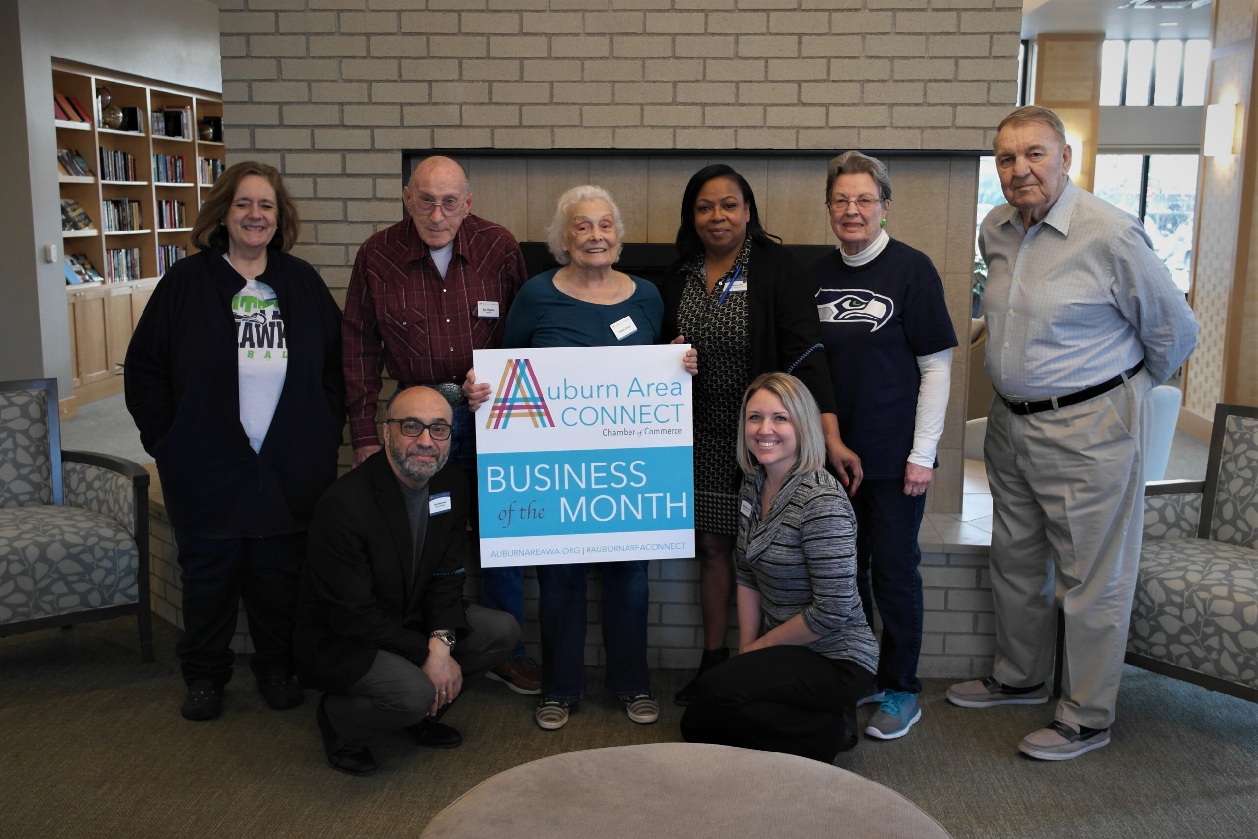 auburn area, auburn area chamber of commerce, auburn area chamber of commerce business of the month, merrill gardens, auburn area chamber of commerce merrill gardens