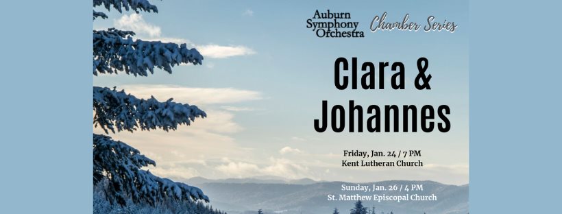auburn symphony orchestra, auburn symphony chamber series, auburn symphony january chamber concert, auburn symphony quartet