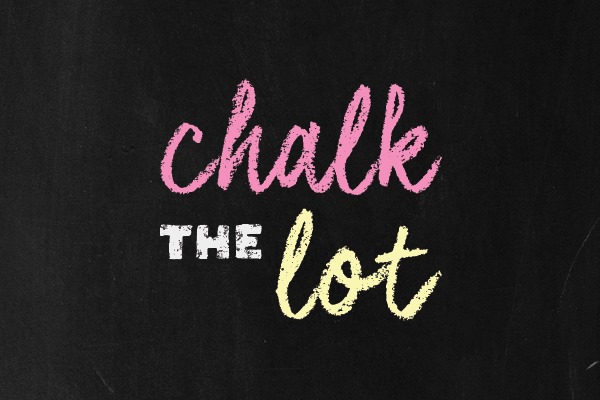 outlet collection, chalk the lot, food drive, auburn food bank, auburn washington, community, city of auburn, auburn wa,