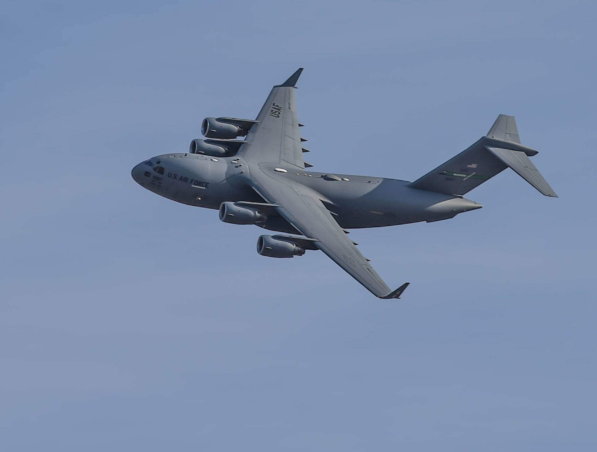 C-17, air force plane, c-17 flying, military plane