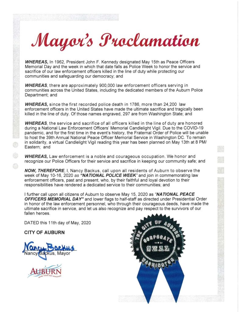 peace officer memorial day, police officer memorial day, police week, police officer memorial day 2020