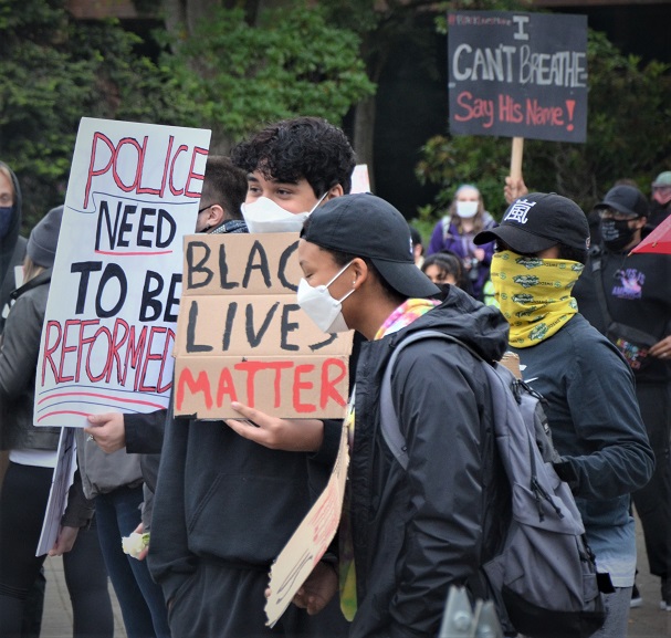 blm protest, black lives matter, blm, auburn police, auburn wa police, auburn wa police department, auburn pd, auburn wa police protest, blm protest auburn wa, auburn pd civil disturbance unit, auburn police with protesters, black lives matter i can't breathe, auburn examiner blm, auburn examiner black lives matter, auburn examiner auburn police, city of auburn blm, city of auburn blm protest, city of auburn police, police reform, protest sign police need to be reformed, black lives matter protest sign, say his name protest sign, king county blm protest