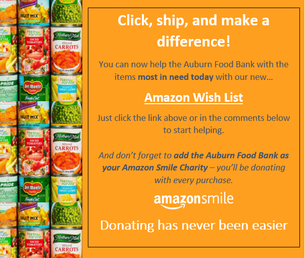 auburn food bank, auburn food bank donations, auburn food bank virtual food drive, amazon smile auburn food bank, how can I help the auburn food abnk, where can I donate to the auburn food bank, how can I support the auburn food bank, what does the auburn food bank need, where is my local food bank, auburn wa food bank, food bank near me, city of auburn food bank, does auburn have a food bank, volunteer for the auburn food bank, 