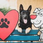 six, auburn examiner dog, service dog Six, 6 AE, AE mascot, elizabeth miller service dog