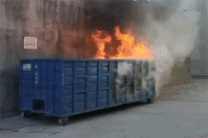 dumpsterfire, 2020, dumpster fire