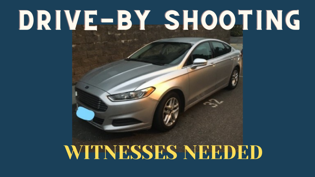wsp, washington state patrol, ford fusion, drive by shooting, suspect vehicle,