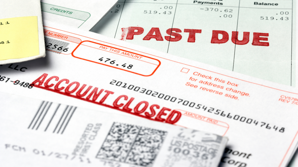 final notice, past due, utility bills