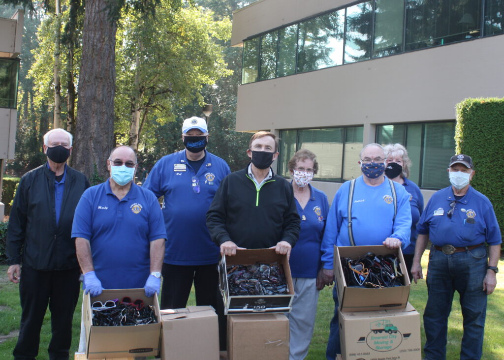 auburn noon lions, auburn lions club, auburn lions, auburn wa lions, auburn washington lions club, councilmember von reichbauer, pete von reichbauer, recycling glasses