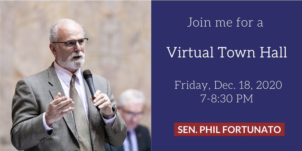 senator fortunato, phil fortunato, 31st district senator, sen. fortunato, phil fortanto republican, washington state senator phil fortunato, fortunato town hall