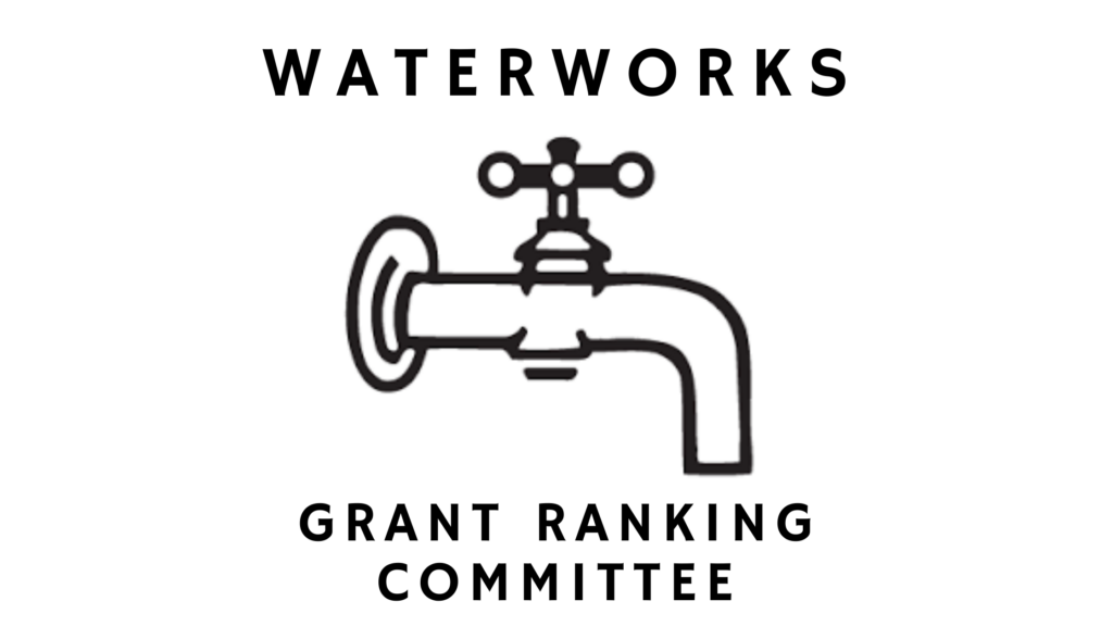 king county, king county council, waterworks grant ranking committee, king county committee