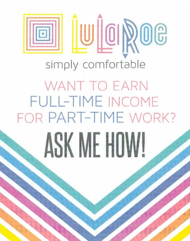 lularoe, lularoe mlm, lularoe promotion