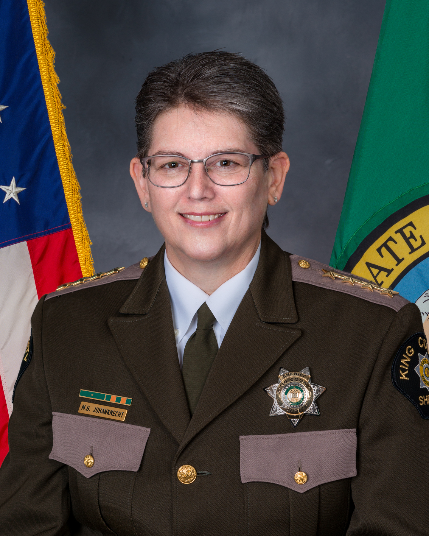 King County Sheriff Mitzi Johanknecht's official photo