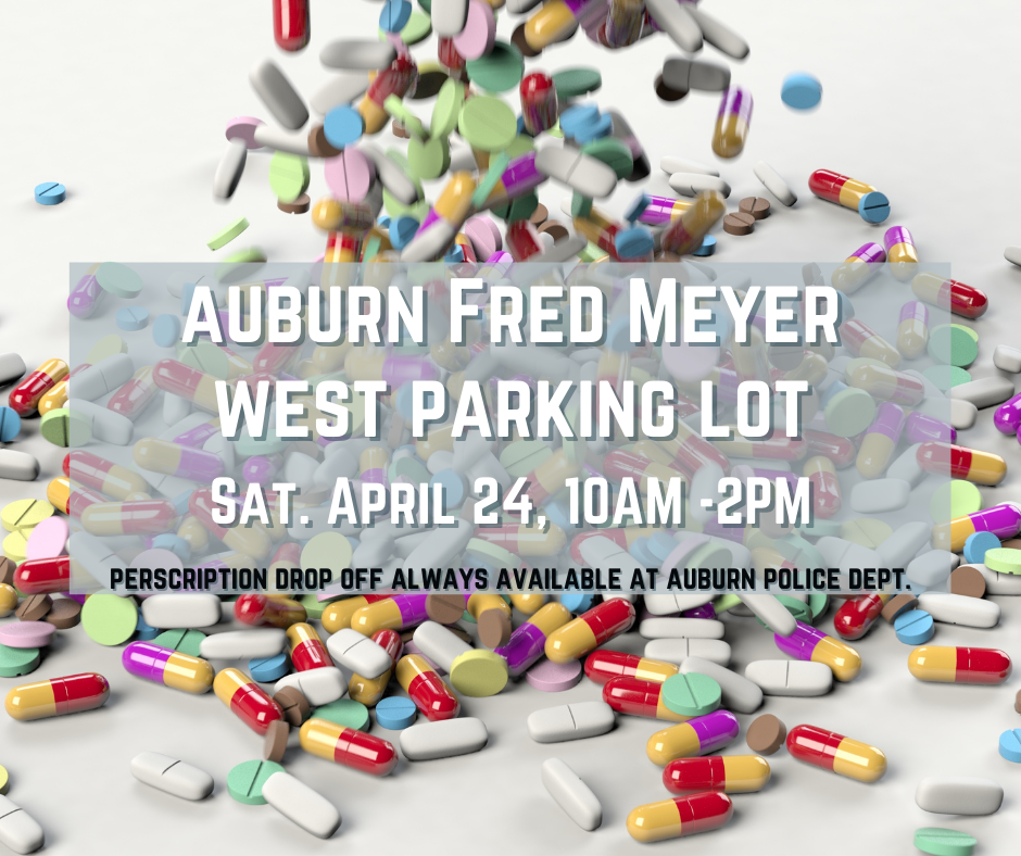 Auburn DEA drug take back graphic