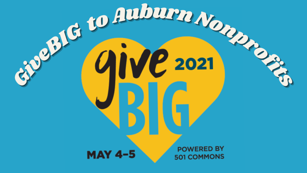 graphic for the 2021 GiveBIG event, information is included in the article