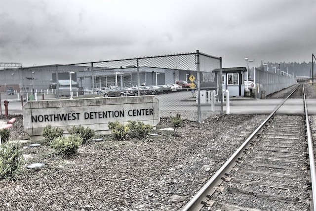 a photo of the Northwest Federal Detention Center in Tacoma