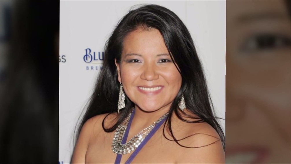 a photo of Missy Upham on a red carpet