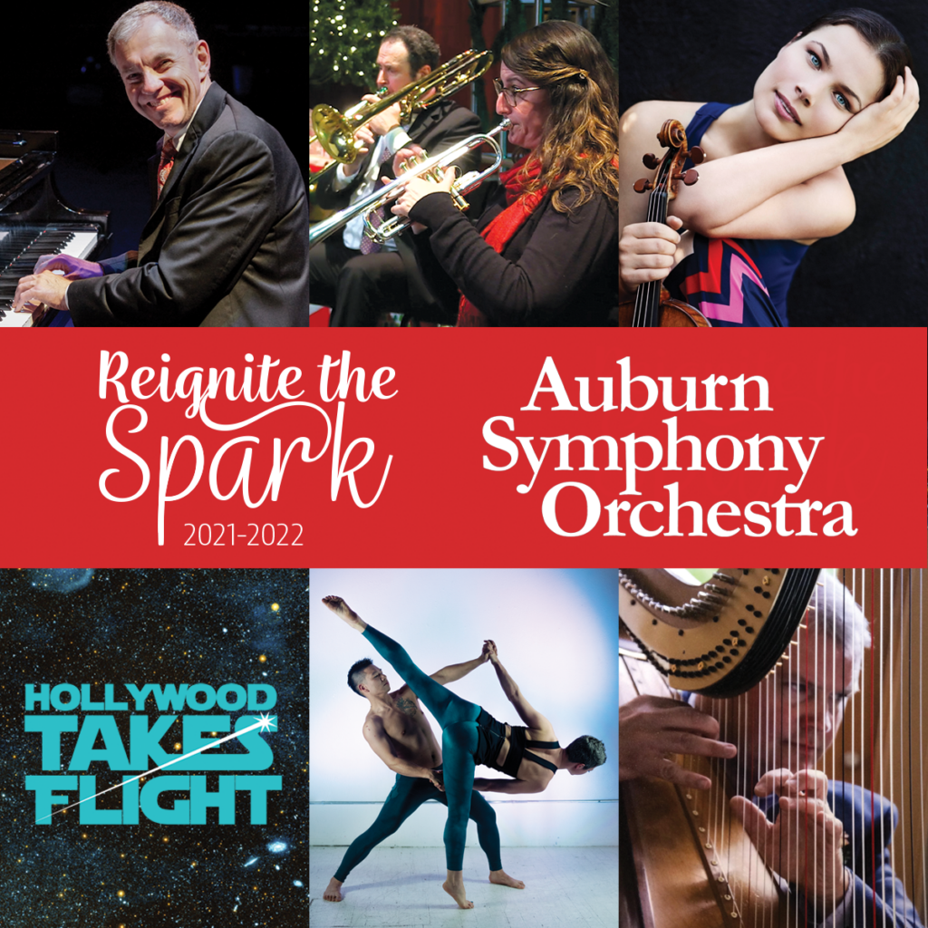 Auburn Symphony Orchestra Season 21-22 promo graphic