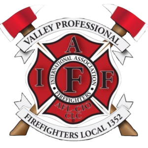 the Valley Professional Firefighters Local IAFF 1352 logo